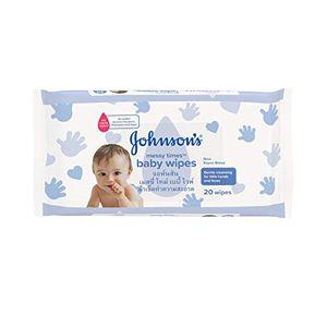 Johnson's Baby Messy Times Wipes, 20 Sheets