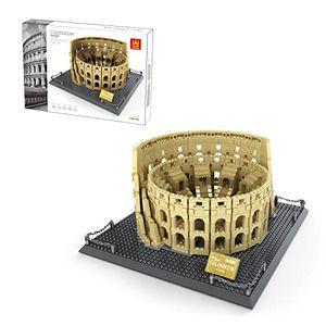 WANGE Building Block Toys Rome Colosseum Model (1758Pieces) The World's Great Architecture Set Serie