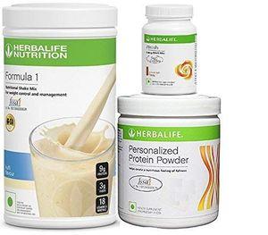 Herbalife Formula 1(Kulfi) with Personalized Protein Powder(200gm)+ Afresh