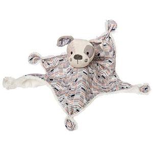 Mary Meyer Super Soft Stuffed Animal Security Blanket, Deco Pup, 13 x 13-Inches