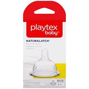 Plytx NATL Latch M Size 2pk Playtex Naturalatch - Medium Flow 2pk