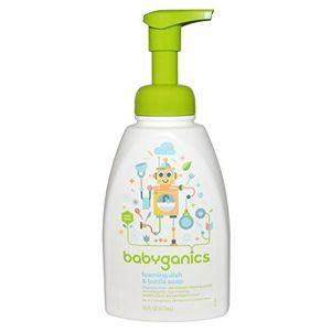 Babyganics Foaming Dish & Bottle Soap, Fragrance Free, 473ml