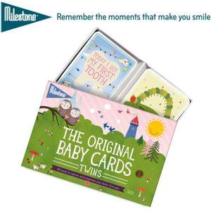 Milestone Twin Baby Cards