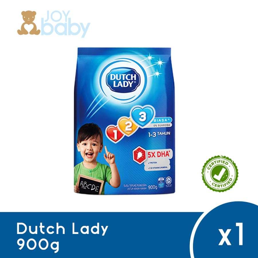 Dutch Lady Stage 1-3 (1 to 3 years old) Milk Powder - Plain 850g