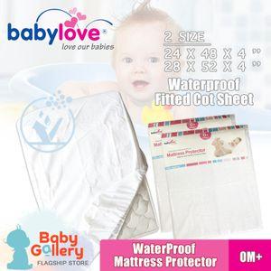 Babylove Waterproof Baby Crib Fitted Sheet (Mattress Protector)