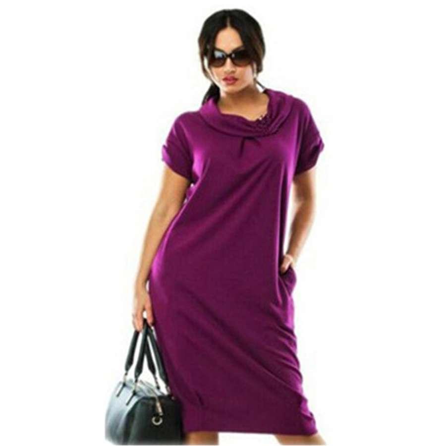2016 Summer Pregnant Purple Clothes Maternity Clothing Women Maternity Loose Dress For Pregnant Wome