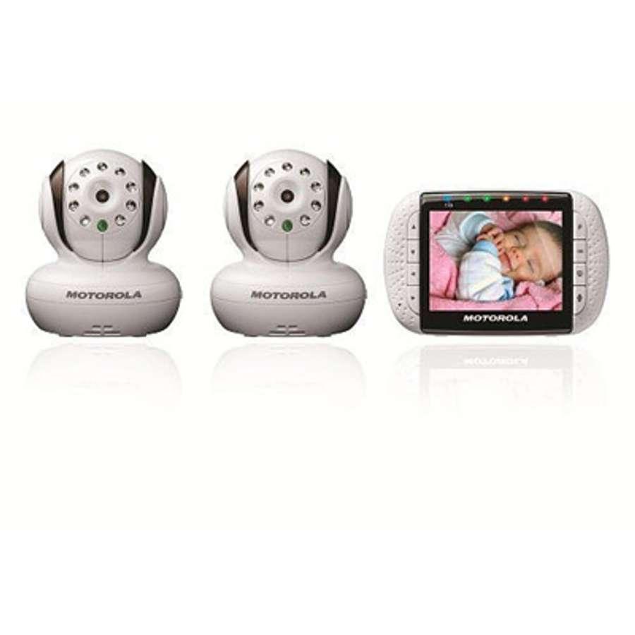[MOTOROLA] MBP 36/2 - Digital Video Baby Monitor with 3.5  Color Screen and Two Cameras MBP 36/2