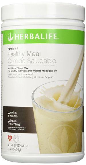 Herbalife F1 Cookies and Cream Shake Mix  26.4 ounces