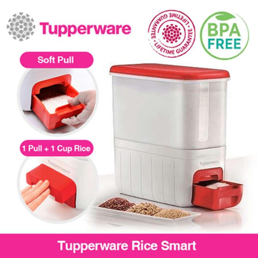 ★ Tupperware Rice Smart. 10kg.★  Lifetime SG Warranty.★   Free Steamboat Set Worth  $114