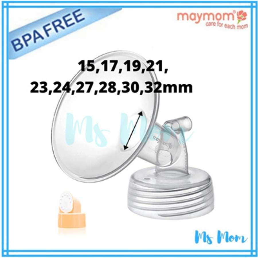 Maymom 15 17 19 21 23 24 25 27 28 30 32mm Wide Mouth Breastshield / Flange for Spectra and other