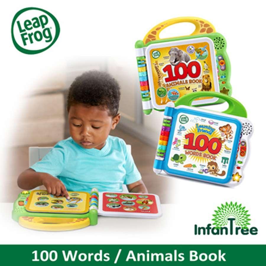 LeapFrog Learning Friends 100 Words Book | 100 Animal Books | Educatioaln Toys | Talking Book