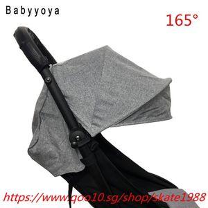 Linen hood and seat mattress pad for Baby Yoya Stroller Sun Shade Cover for Babyzen YOYO Pram cap ac