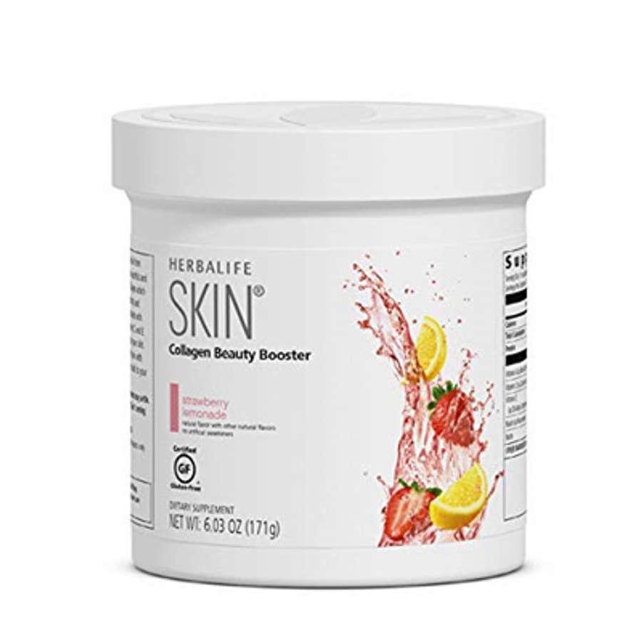 [USA]_Herbalife Nutrition Collagen Beauty Booster Lemonade Strawberry 6.03 Oz Support Skin Elasticit