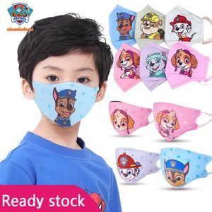 3pcs 🔥READY STOCK 🔥 Paw Patrol Toddler Kids Masks 3ply Washable Premium Reusable Mask Breatheable
