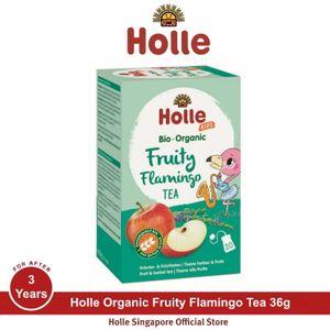 Holle Organic Fruity Flamingo Tea 36g (20 Tea Bags) - Suitable from 3 Years