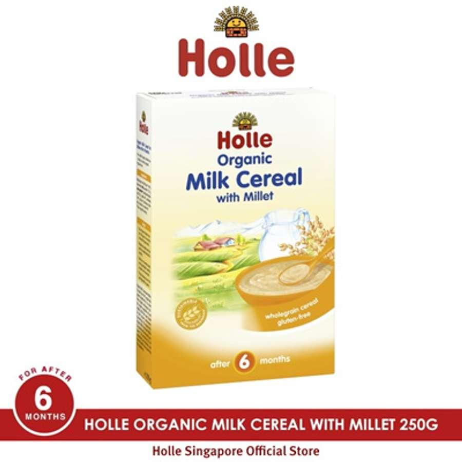 Holle Organic Milk Cereal with Millet 250g - From 6 Months