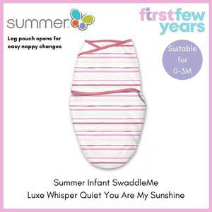 Summer Infant Swaddleme Luxe Whisper (2 Design)