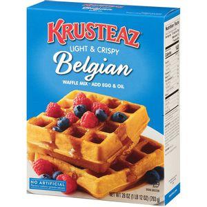 Krusteaz Light & Crispy Belgian Waffle Mix 793g