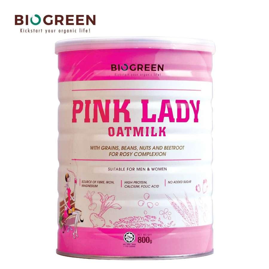 BIOGREEN Pink Lady Dairy Free Oatmilk 800g [Exp: Mar 2025]
