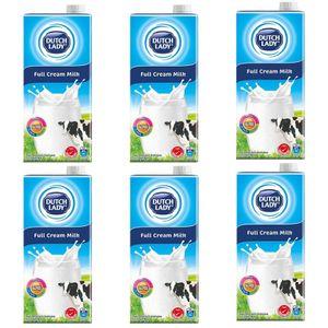 [Bundle of 6] Dutch Lady  Full Cream Milk 1L