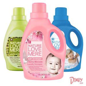 Nature love mere Laundry detergent & Fabric softener | Antibacterial strong cleaning washing