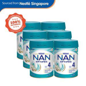 Nestlé® NAN® OPTIPRO® 4 Growing Up Milk 850g x6 [NEW PACKAGING -Improved Formula from Singapore]
