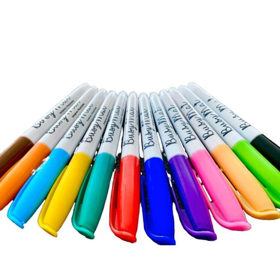 Busy Mat Dry Erase White Board Markers