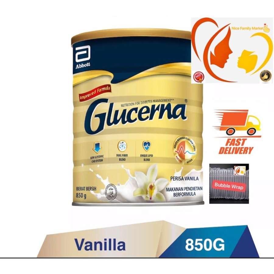 [Shop Malaysia] abbott glucerna triple care-vanilla/ wheat (850g)