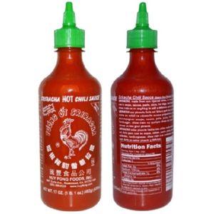 Huy Fong Sriracha Hot Chili Sauce 17 oz (482 g)