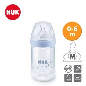 NUK Nature Sense 260ml PP Bottle (M/6 holes/medium flow)
