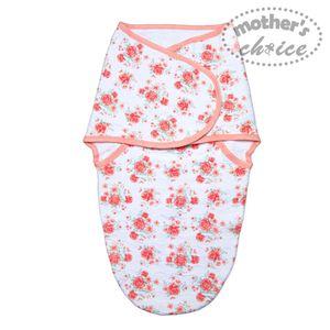 Mother's Choice Baby Swaddle Wrap Newborn Unisex Baby Blanket Swaddle Wrap Soft Cotton Gift Set