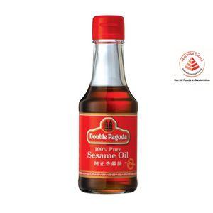 Double Pagoda 100% Pure Sesame Oil 150Ml (Halal)