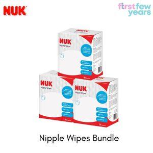 Nuk Nipple Wipes Bundle (30sheets x 3)