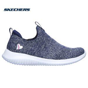 Skechers Girl Ultra Flex Lifestyle Shoes-302257L-NVY