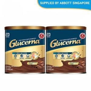 [Bundle of 2] Glucerna Triple Care Powder - Chocolate 400g