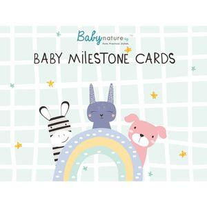 Babynatureco Baby Milestone Cards