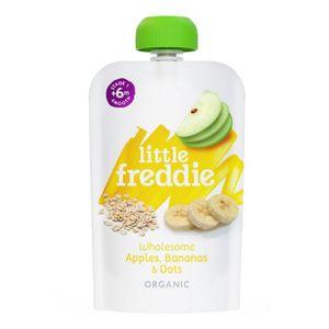 Little Freddie Wholesome Apples, Bananas & Oats 100g - GCXD