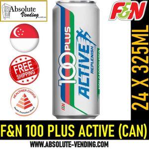 F&N 100 Plus Active 325ML X 24 (CAN) - FREE DELIVERY within 3 working days!
