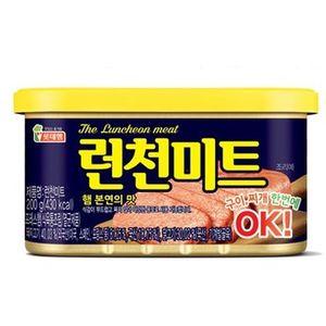 [Korean Food] Lotte Luncheon Meat 200g x 10EA (Spam/Ham/Can)