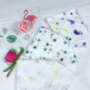 Cotton House Muslin Cotton Bibs (Pre-packed Bundle of 3)