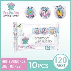 [Peekapoo Official Store] [Carton Deal] - Pee-Ka-Poo Travel Size Wet Wipes 120 Packs x 10 Pcs Wet Wipes [1200 Pcs Wet Wipes]