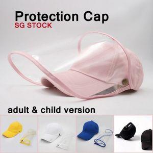 Protection Cap Detachable Safety Face Shield - Adult version