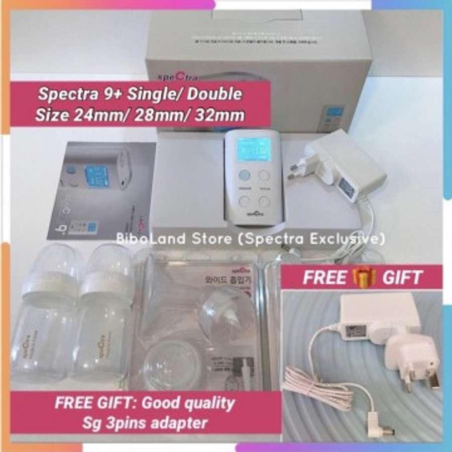 Spectra 9+ Advanced Dual Electric Pump. Single/ Double. Size 24mm/ 28mm/ 32mm
