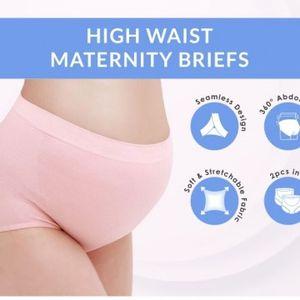 Shapee High Waist Maternity Briefs (2 Pcs Pack)