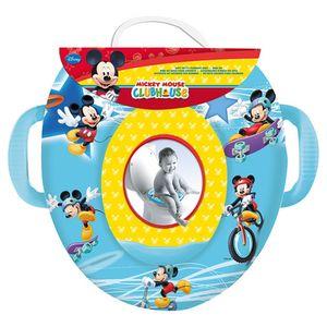 Caredyn Soft Potty Seat with Handles - Mickey Blue