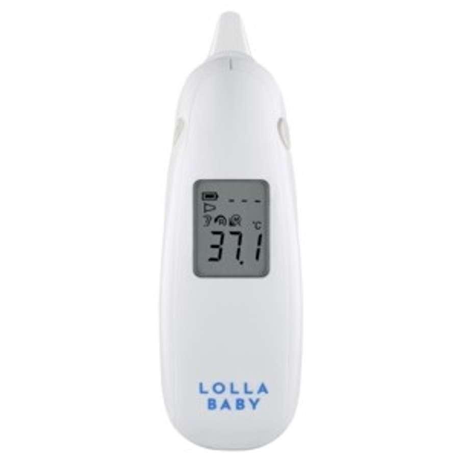 Lollababy Essential Bundle :Nasal Aspirator + Baby Nail Trimmer + In Ear Thermometer (German sensor) + 40 pcs Ear Probe