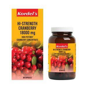 Hi-Strength Cranberry 18000 mg 90 Capsules