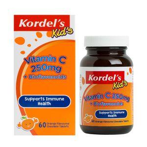 Kid's Vitamin C 250 mg + Bioflavonoids 60 Chewable Tablets