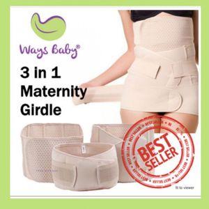 Ways Baby 3 In 1 Postpartum Belly Support Belt L Size