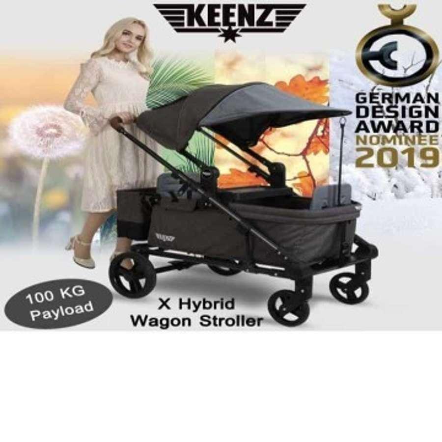 Keenz X Hybrid Wagon Stroller (German Design Award 2019 winner)